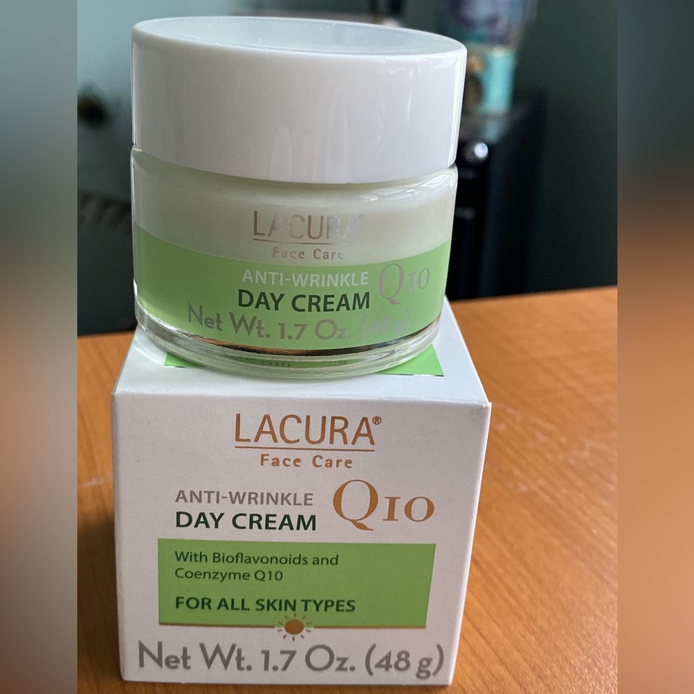 LACURA face cream, anti-wrinkle Q10 day cream